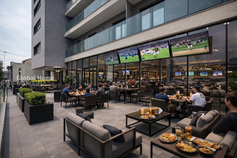 Obor - Avrig Park Spatiu Comercial 187 mp Vitrina 9,6 ml - Terasa Proprie